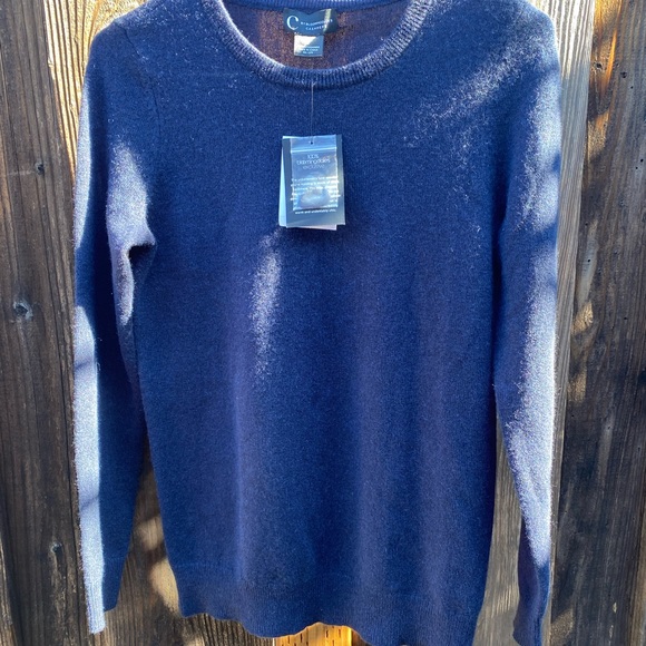 C by Bloomingdales cashmere sweater - Picture 1 of 9
